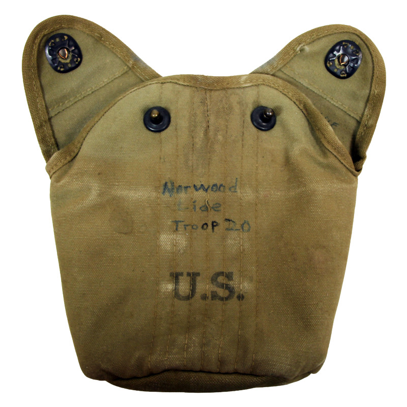 Gourde US Army, complète, 1943-1944, nominative