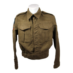 Battledress britannique, Pattern 1937, Seaforth Highlanders, 15th (Scottish) Infantry Division, Normandie
