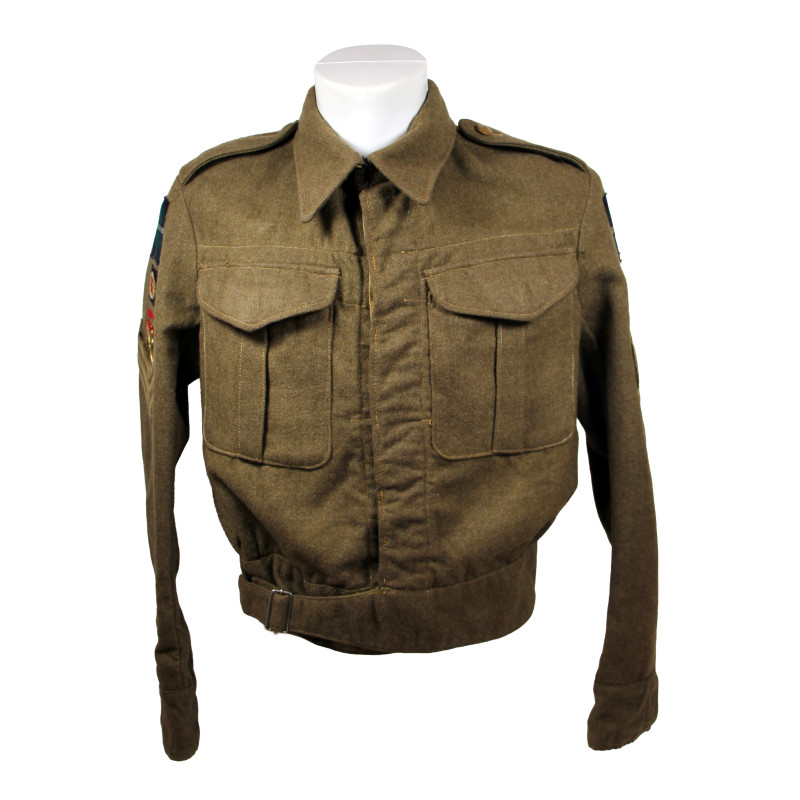 Blouse, Battledress, 1937 Pattern, Seaforth Highlanders, 15th (Scottish) Infantry Division, Normandy