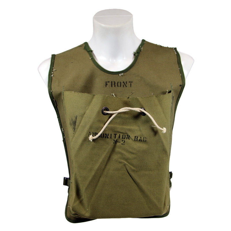 Chasuble porte-munitions M2, US Army, mortier & bazooka