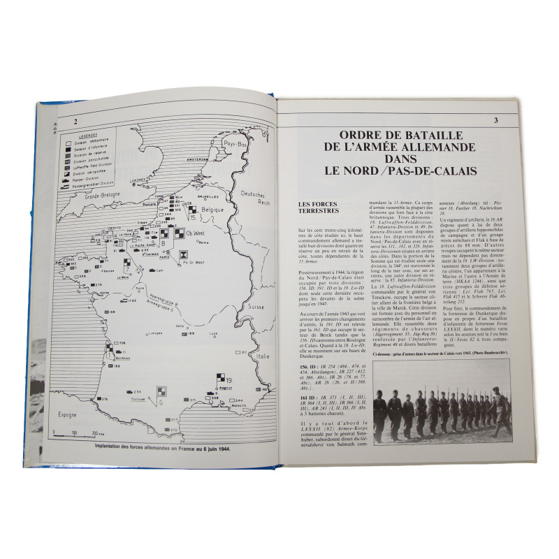 Book, 1940-1944 : les batteries allemandes, de Dunkerque au Crotoy