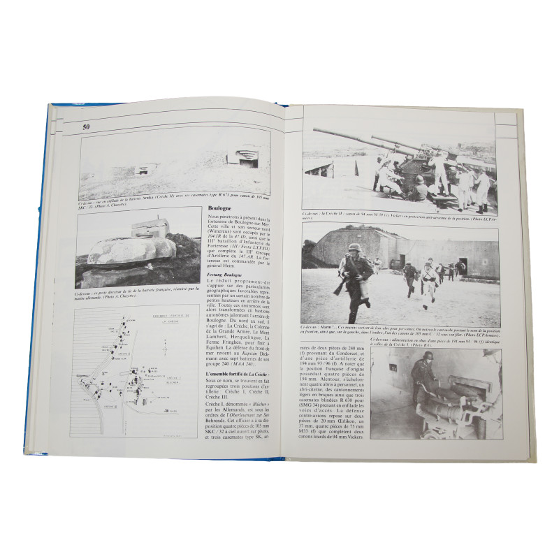 Book, 1940-1944 : les batteries allemandes, de Dunkerque au Crotoy