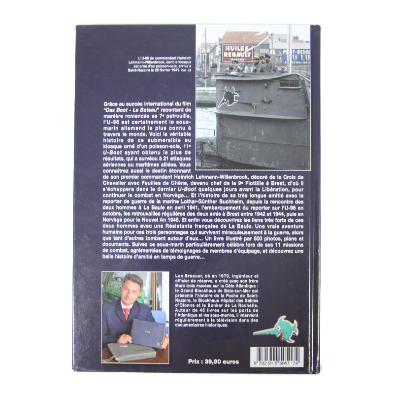 Book, U-96 - La vraie histoire de "Das Boot/Le Bateau"