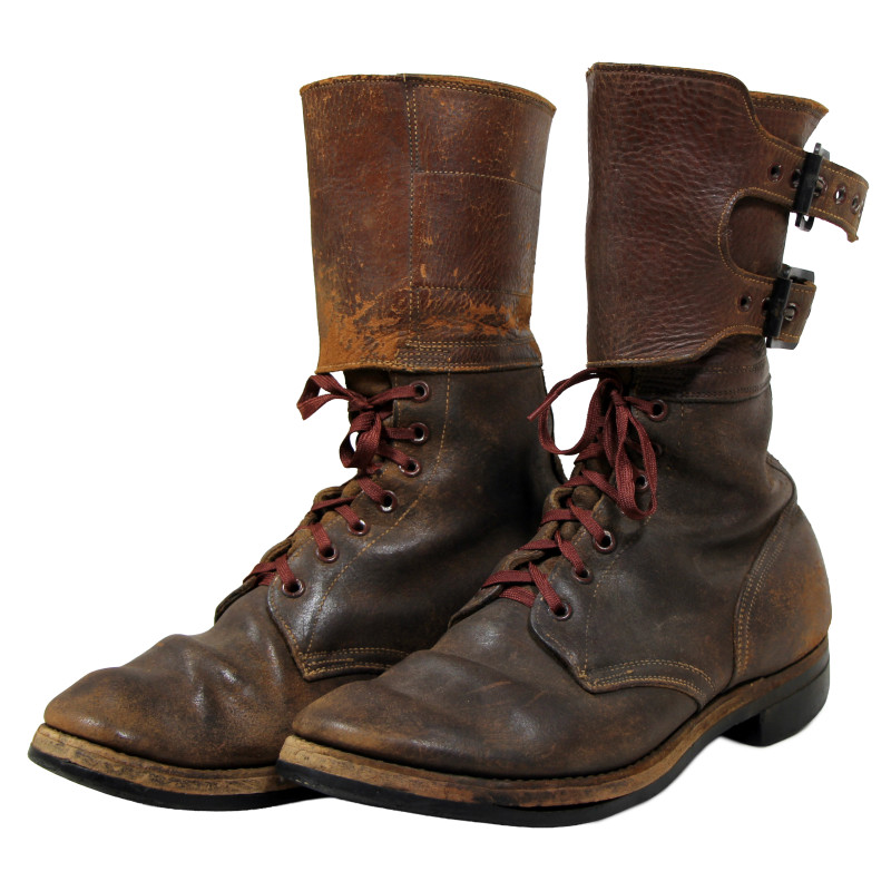 Boots, Service, Combat (Buckle Boots), Size 8 ½ D