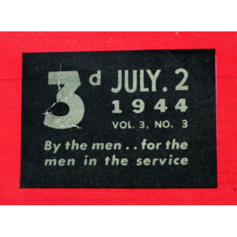 Magazine YANK, 2 juillet 1944, "Airborne Operations in France", Pvt. Joseph Gorenc, 506th PIR, 101st Airborne Division