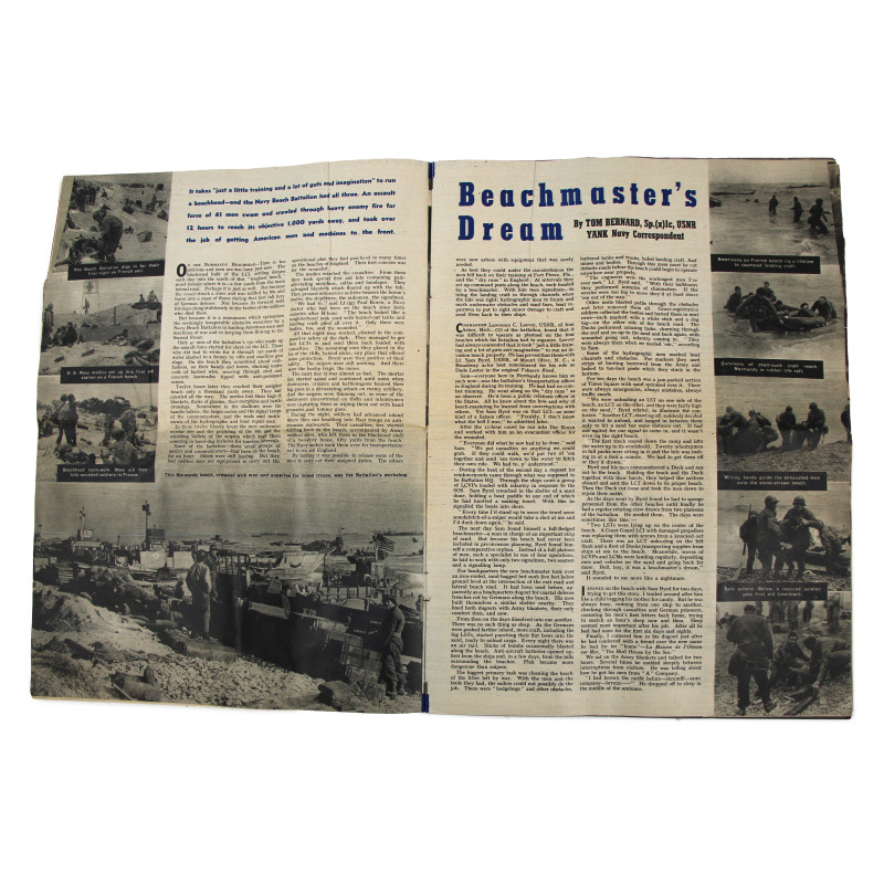 Magazine, YANK, July 2, 1944, 'Airborne Operations in France', Pvt. Joseph Gorenc, 506th PIR, 101st Airborne Division