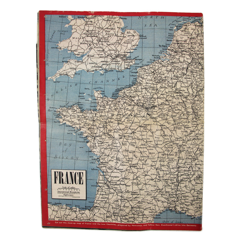 Magazine, YANK, July 2, 1944, 'Airborne Operations in France', Pvt. Joseph Gorenc, 506th PIR, 101st Airborne Division