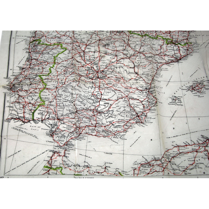 Map, H2, Silk, Escape, MI9, Western Mediterranean