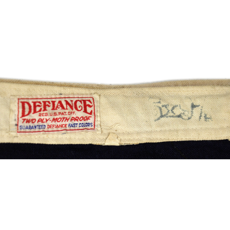 Drapeau US, 48 étoiles brodées, DEFIANCE, 133 x 274 cm