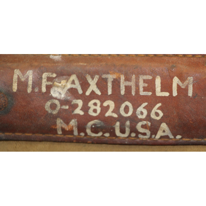 Bag, Assembly, Clothing, Flyer's, Type B-4, Cpt. Milton Axthelm, 41st Evacuation Hospital, Le Molay-Littry, Normandy