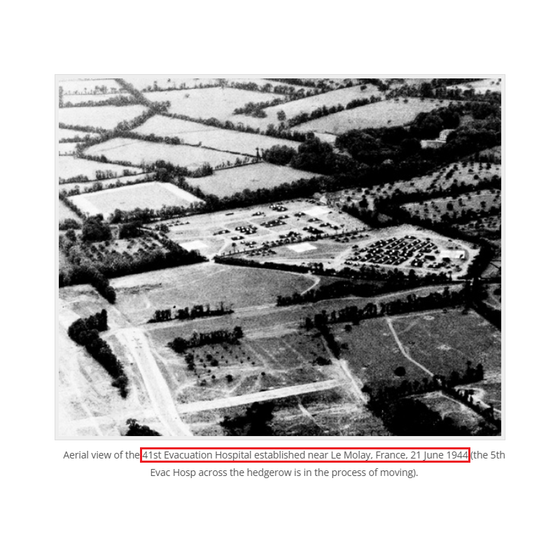 Valise Type B-4, Cpt. Milton Axthelm, 41st Evacuation Hospital, Le Molay-Littry, Normandie