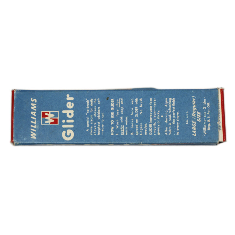 Tube, Shaving Cream, WILLIAMS, Glider, Full