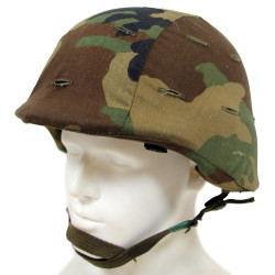Casque de combat, PASGT, camouflage Woodland, US Army, 1983