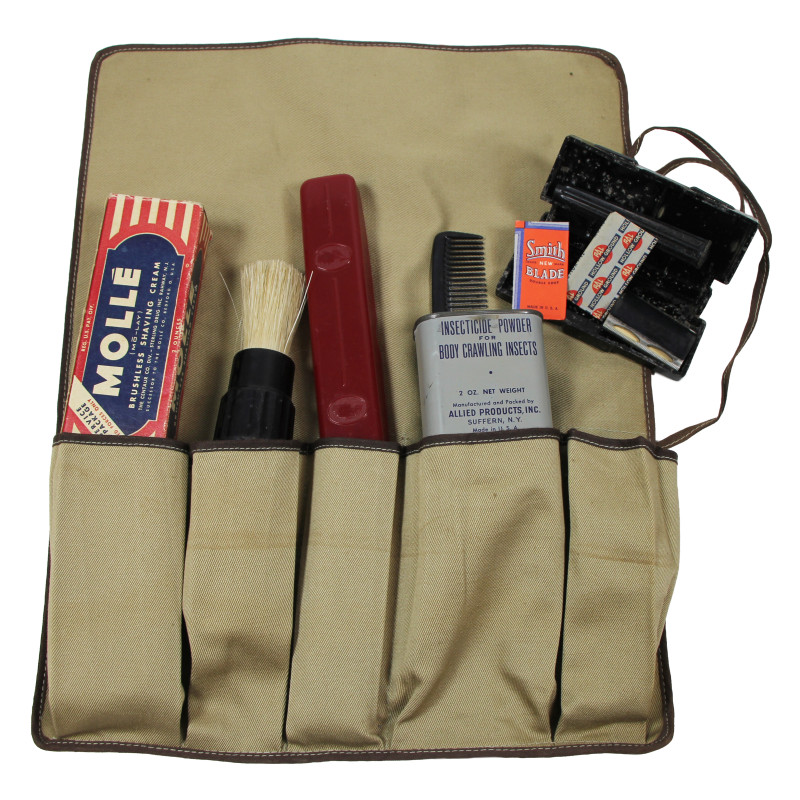 Trousse de toilette, US Army, avec accessoires
