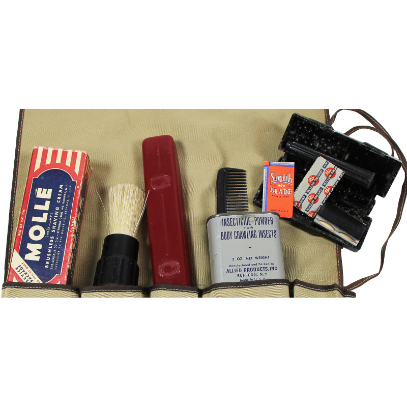 Trousse de toilette, US Army, avec accessoires