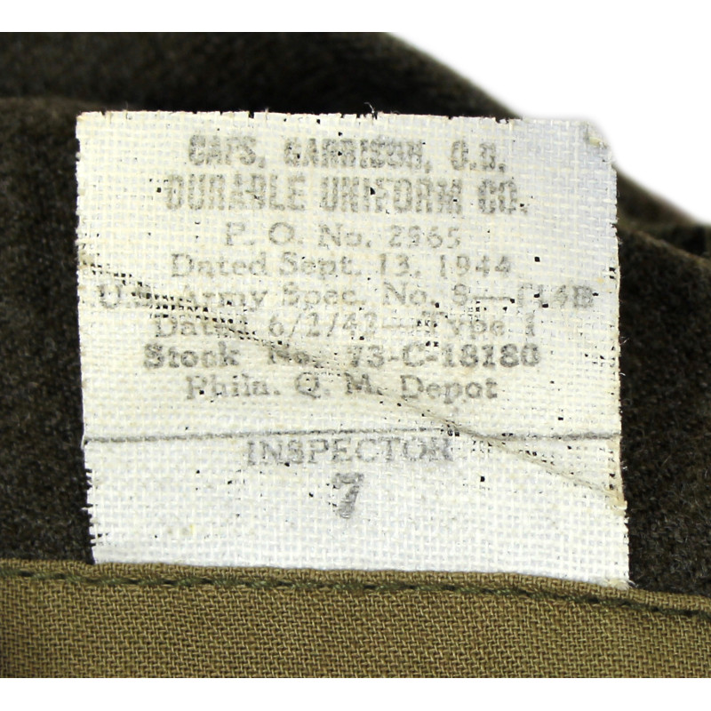 Cap, Garrison, Infantry, Size 7