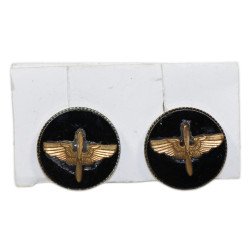 Earrings, Sweetheart, Air Corps