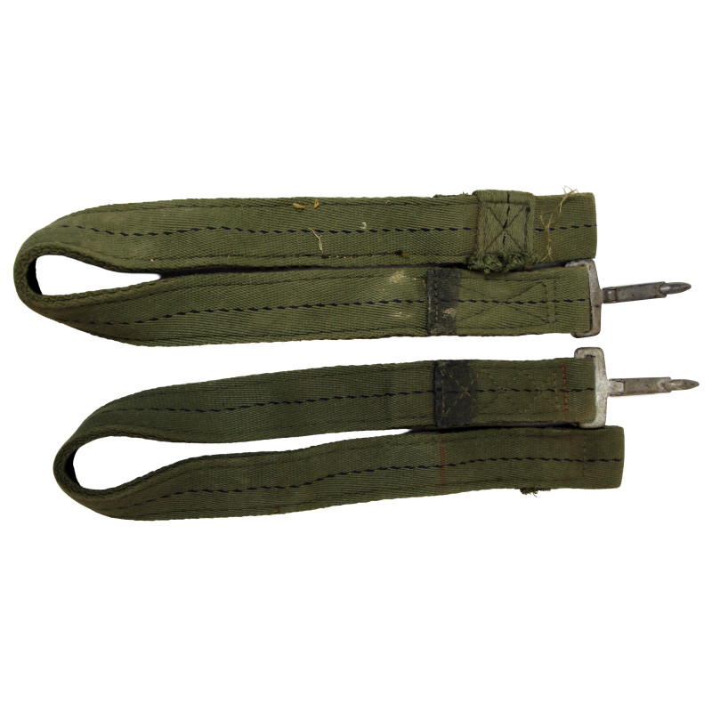 Paire de sangles, harnais de parachutage, OD, container