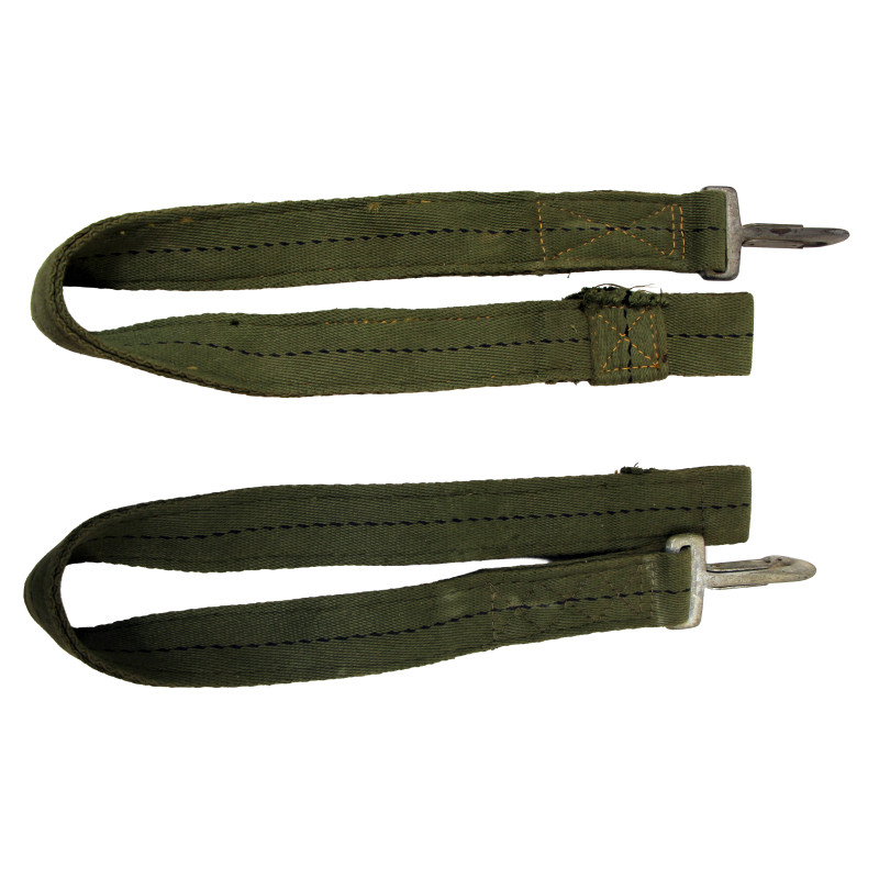 Paire de sangles, harnais de parachutage, OD, container