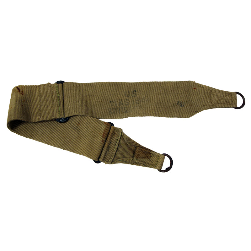 Strap, Carrying, Bag, M-1936, British-Made, M. & S. 1944