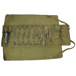 Case, Operating, Small, Improved, WARREN LEATHER GOODS CO., Item No. 9308500, with Instruments