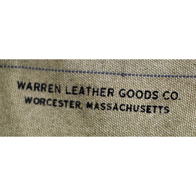 Trousse chirurgicale, Surgical Instrument Roll, WARREN LEATHER GOODS CO., item No. 9308500, avec accessoires
