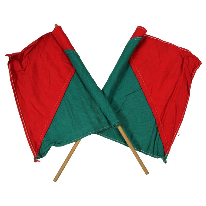 Flag Kit, drapeaux de signalisation, US Army Signal Corps