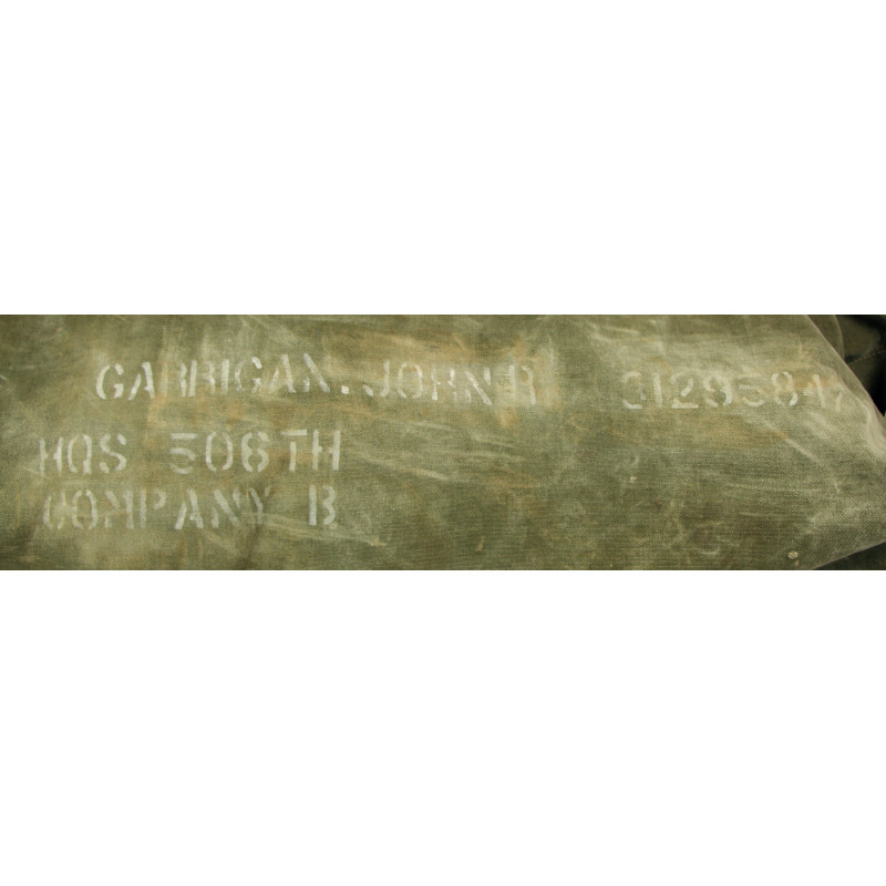 Sac paquetage (Duffle Bag), S/Sgt. John Garrigan, Co. B, 506th PIR, 101st Airborne Division, ETO