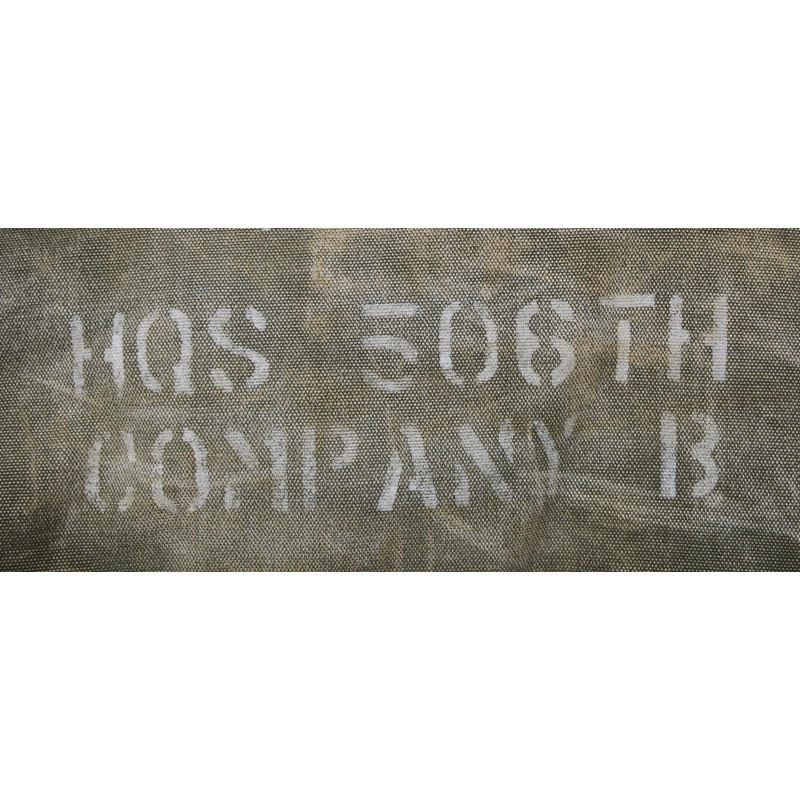 Sac paquetage (Duffle Bag), S/Sgt. John Garrigan, Co. B, 506th PIR, 101st Airborne Division, ETO