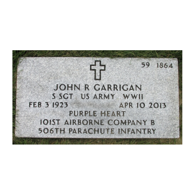 Bag, Duffle, S/Sgt. John Garrigan, Co. B, 506th PIR, 101st Airborne Division, ETO