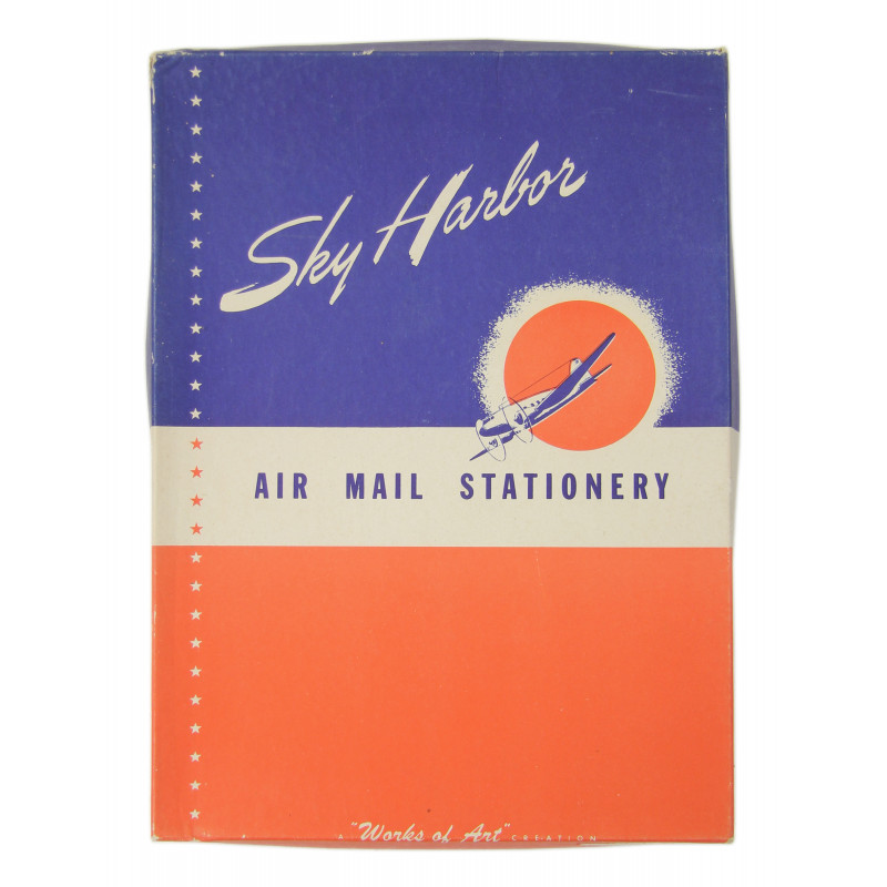 Air Mail Stationery, papier à lettre et enveloppes, SKY HARBOR