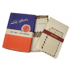 Air Mail Stationery, Sheets & Envelopes, SKY HARBOR