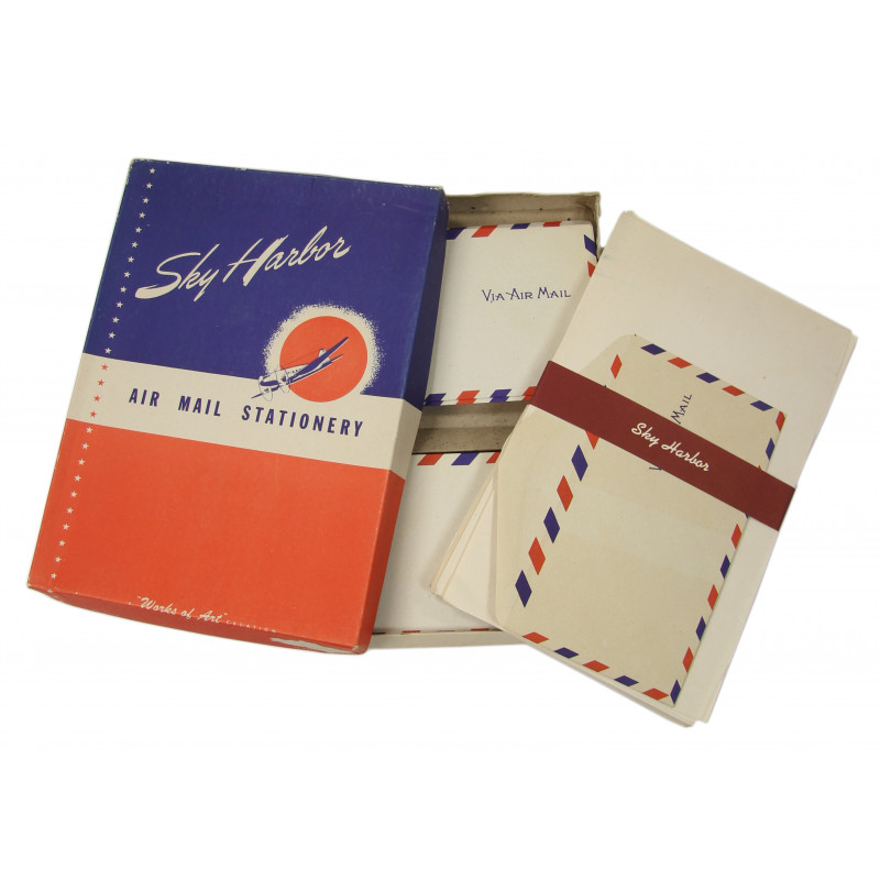 Air Mail Stationery, Sheets & Envelopes, SKY HARBOR
