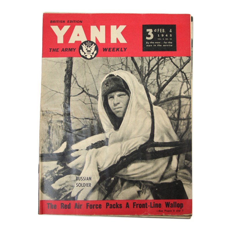 Magazine YANK, British Edition, 4 février 1945, "Russian Soldier"
