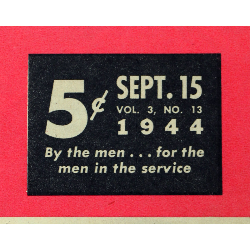 Magazine YANK, 15 septembre 1944, "Flight Nurse"