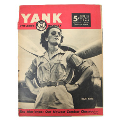 Magazine YANK, 15 septembre 1944, "Flight Nurse"