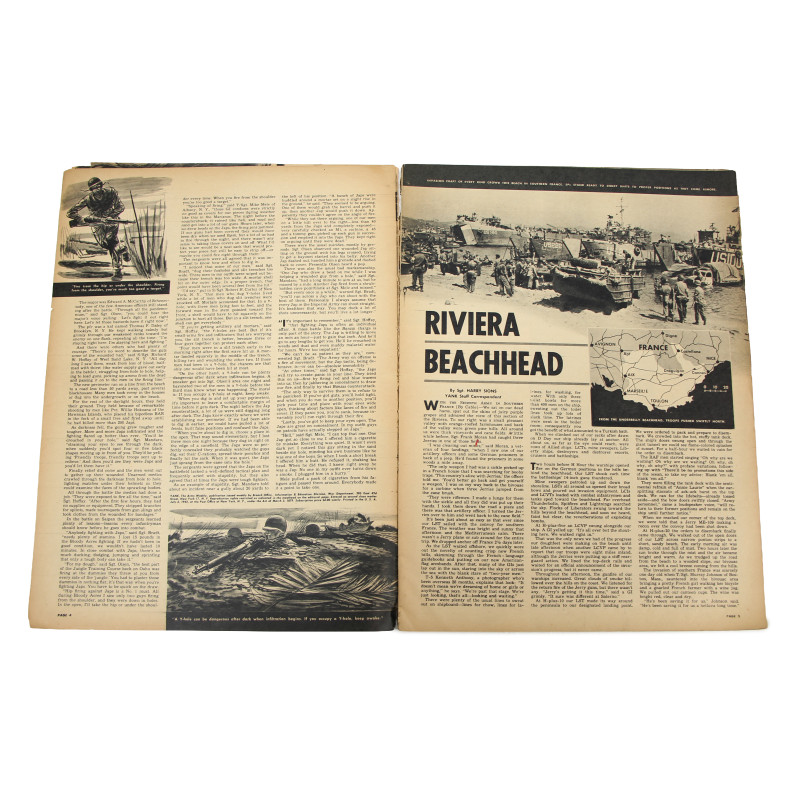 Magazine, YANK, September 15, 1944, 'Flight Nurse'
