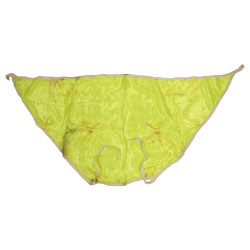 Scarf, Recognition, Airborne, Commando, Infantry (Yellow Celanese Triangle), COURTAULDS LTD. 19/I\40