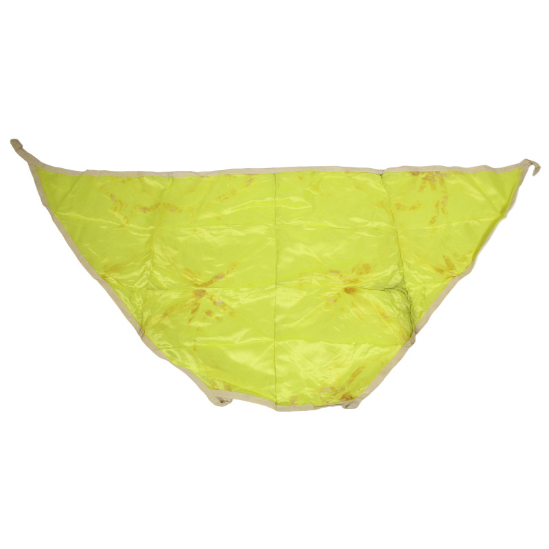 Scarf, Recognition, Airborne, Commando, Infantry (Yellow Celanese Triangle), COURTAULDS LTD. 19/I\40