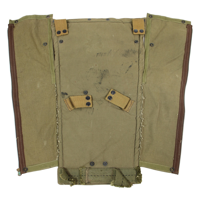 Coussin dorsal, harnais de parachute Type A-4, USAAF