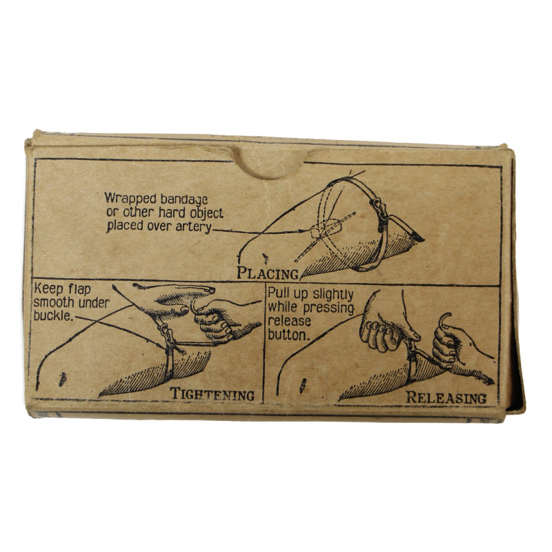 Kit, ciseaux, pince et garrot, US Army, Unit No. 108-C, DAVIS EMERGENCY EQUIPMENT CO., INC.