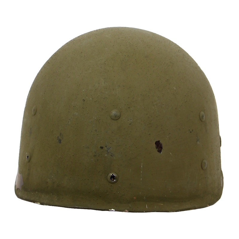 Casque M1, pattes mobiles, liner Westinghouse, couvre-casque camouflé, USMC, Corée