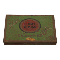 Boîte de cigarettes, LUCKY STRIKE, Flat Fifties, Normandie