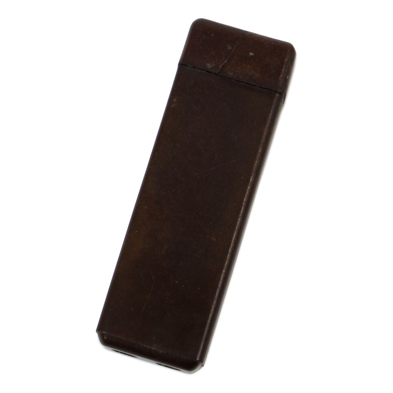 Case, Bakelite, German, for Anti-Gas Tablets, Skin Decontamination, 1936