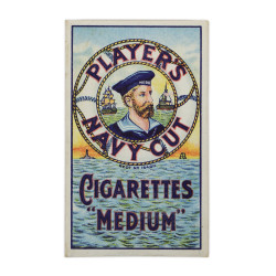 Paquet de cigarettes, PLAYER'S NAVY CUT, Medium, complet