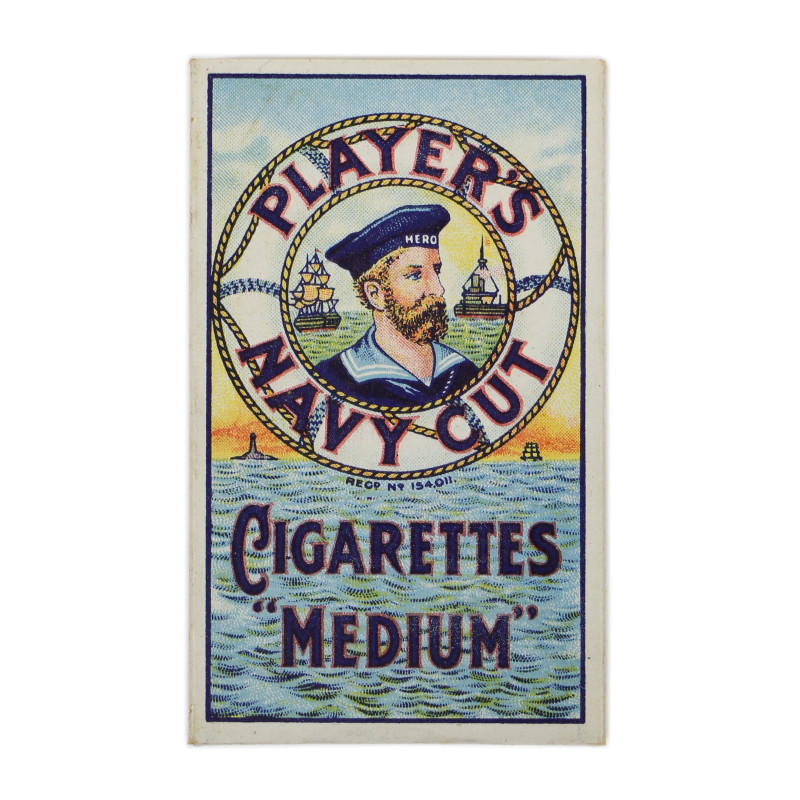 Pack, 10-Cigarette, PLAYER'S NAVY CUT, Medium, Complete