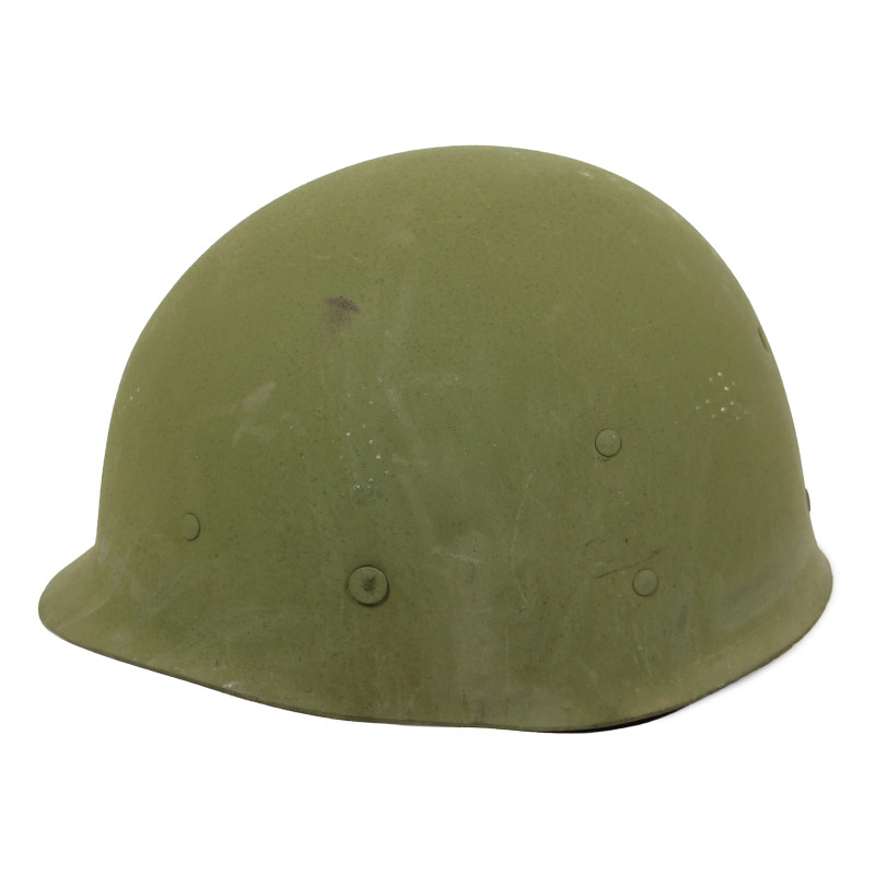 Helmet, M1, Complete, with Camouflage Cover, Captain, Vietnam War