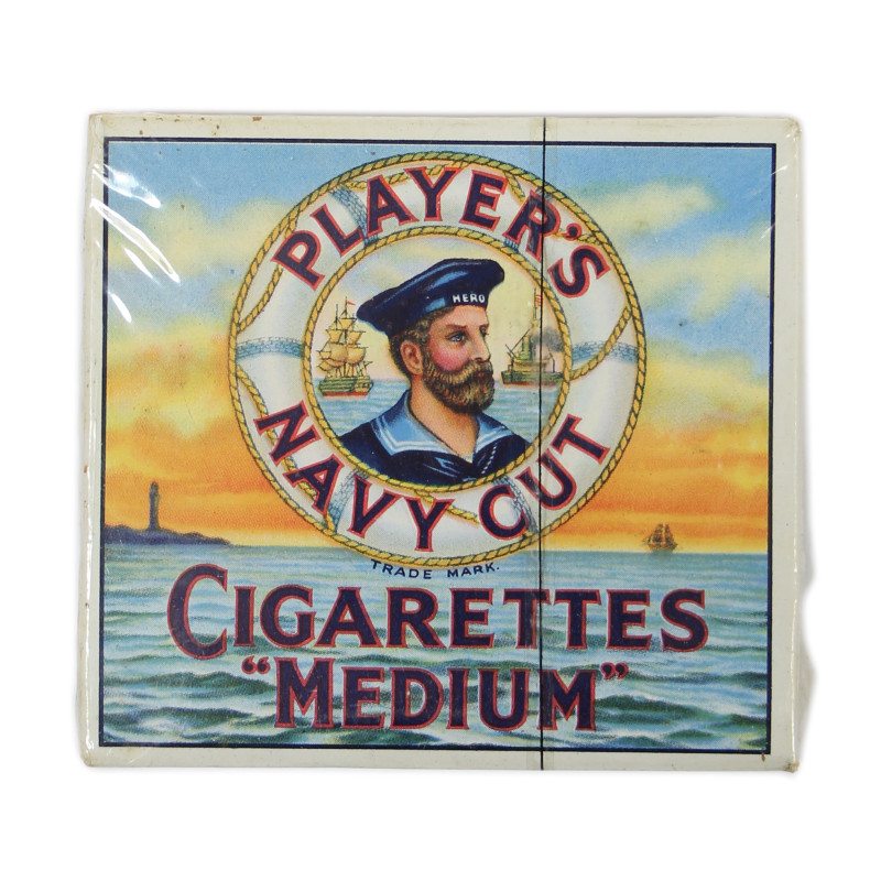 Pack, 20-Cigarette, PLAYER'S NAVY CUT, Medium, Untouched