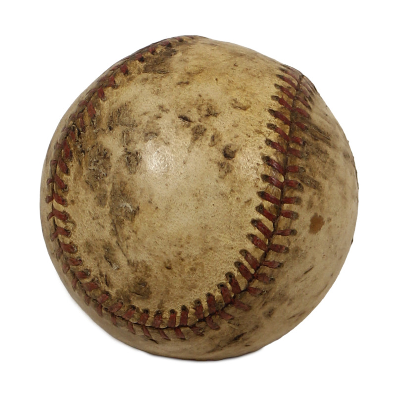 Balle et gant, baseball, Normandie