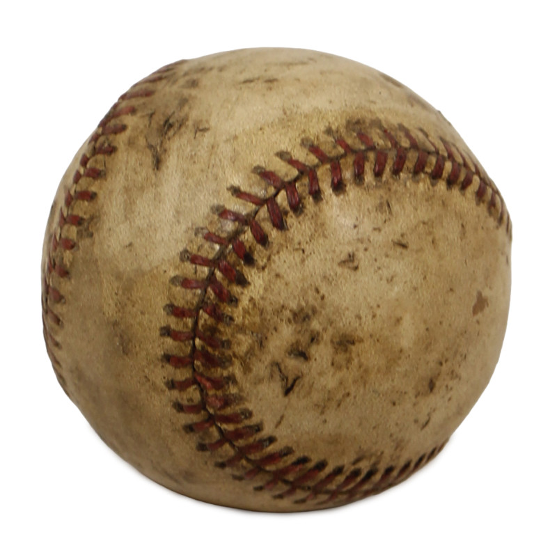 Balle et gant, baseball, Normandie